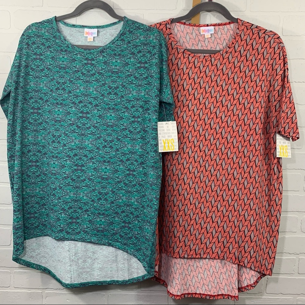 Set of 2LuLaRoe XXSmall Irmas -NWT